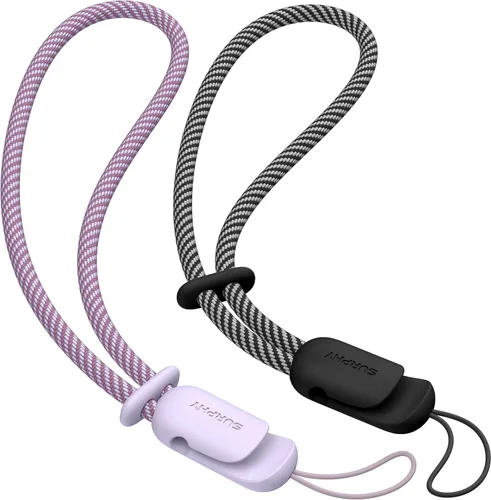 Miniatura 33 de SURPHY Paquete de 2 cordones de teléfono para funda de teléfono celular, correa de muñeca para teléfono para funda, correa de teléfono celular