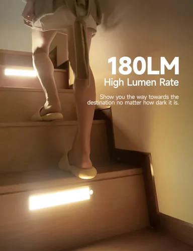 Miniatura 4 de Luces para debajo del gabinete, iluminación recargable que funciona con pilas, luz inalámbrica con sensor de movimiento para interiores, luz Luz
