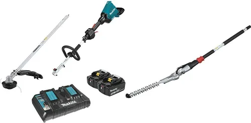 Makita XUX01M5PT 18V X2 (36V) LXT - Kit de cabezal de alimentación inalámbrico de iones de litio sin escobillas con accesorio de recortadora de