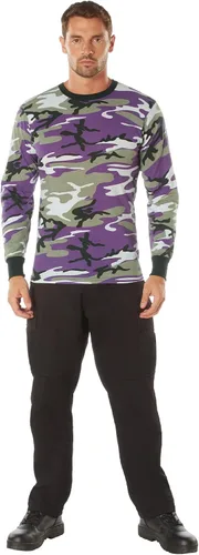 Miniatura 4 de Rothco Mens Long Sleeve Color Camo T-Shirt
