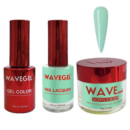 Miniatura 13 de WAVEGEL - Juego de gel de remojo, laca de uñas y polvo acrílico y polvo de inmersión a juego - Colección Queen - #015 Noble Men