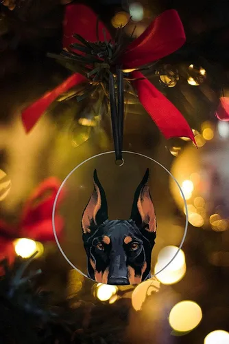 WIRESTER Adornos colgantes para árbol de Navidad, festividades, fiesta, coche, decoración para el hogar y la oficina, adorno grande de 3 pulgadas de