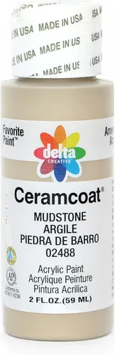 Miniatura 170 de Delta Creative Ceramcoat - Pintura acrílica en varios colores (2 onzas), 2436, carbón