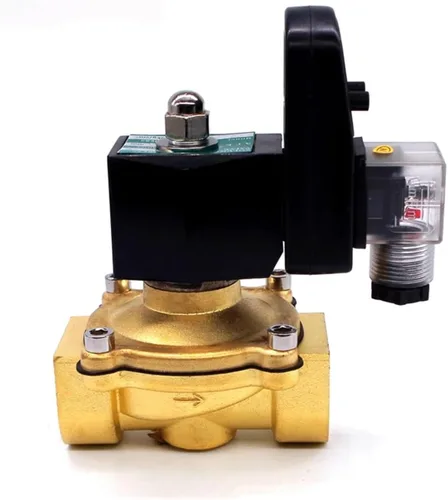Miniatura 3 de Water Air Solenoid Valve with Timer 220v 110v 24v Normally Closed 3/8 1/2 3/4 1-1/4 1.5 2 Brass Valve(1/2",BSP_24VAC_80 Degrees Celsius)