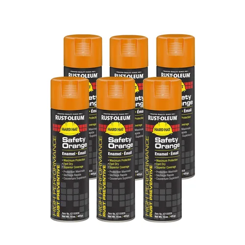 Miniatura 2 de Rust-Oleum V2196838 - Pintura en aerosol de esmalte preventivo de óxido V2100 de alto rendimiento, contenedor de 20 onzas líquidas, relleno de 15