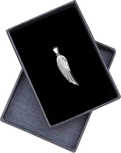 Miniatura 2 de Sofia Milani - Colgante de collar de plata 925 - Diseño de ala de plumas - 60019, Metal, no aplica