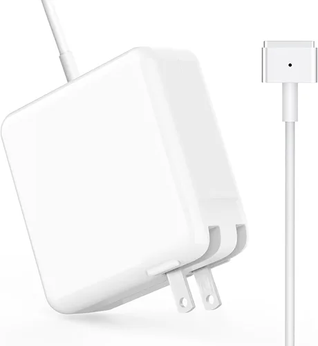 Cargador Mac Book Pro, adaptador de corriente de 60 W, conector magnético tipo T, compatible con Mac Book Pro Retina de 13 pulgadas y Mac Book Air