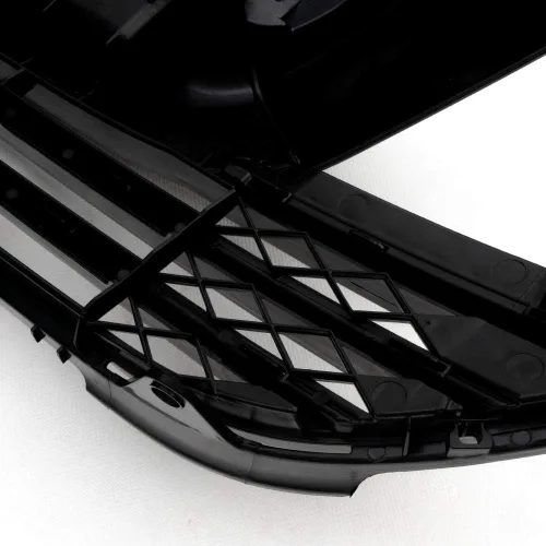 Miniatura 6 de Parrilla delantera superior e inferior cromada compatible con Honda CR-V 2007 2008 2009