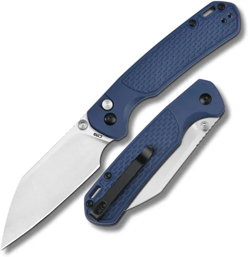 Miniatura 14 de CJRB Cuchillo de Bolsillo Pyrite-Light, Cuchillo Plegable con Hoja de Acero AR-RPM9 de 3.34'', Cuchillo de Bolsillo Pequeño con Clip de Bolsillo