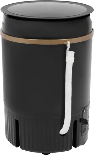 Miniatura 4 de Lavadora portátil de 4.5 L, mini lavadora semiautomática de 260 W con modo de deshidratación, lavadora de una sola tina con control de temporizador