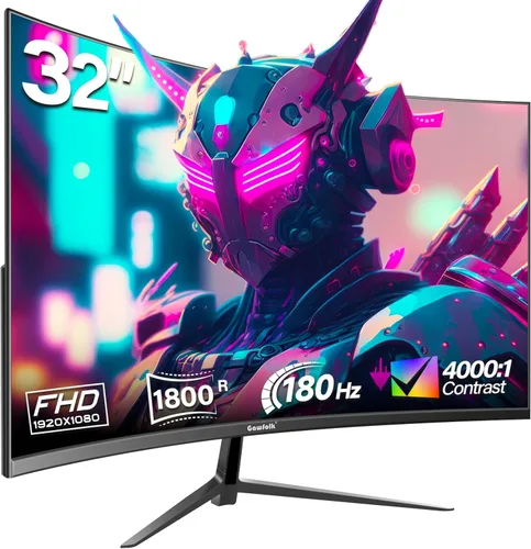 Miniatura 12 de Gawfolk Monitor de juegos de 27 pulgadas QHD IPS, pantalla de PC 120Hz 2K (2560 × 1440P), pantalla de computadora ultra fina de marco cero