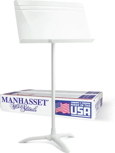 Miniatura 16 de Manhasset Soporte de música para partituras - Modelo 48 Symphony - Soporte Manhasset duradero y duradero - Altura ajustable - 26" a 48" - Fabricado
