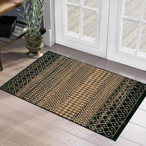 Miniatura 17 de Alfombras marroquíes para sala de estar, 5 x 7 pies, alfombra suave bohemia envejecida antideslizante grande, alfombra de granja de pelo bajo