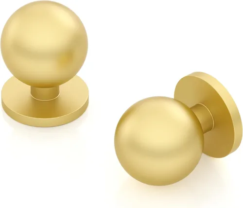 Miniatura 8 de Asidrama Paquete de 10 pomos de latón antiguo para gabinetes de cocina, pomos retro vintage para gabinete de cocina, accesorios para armario