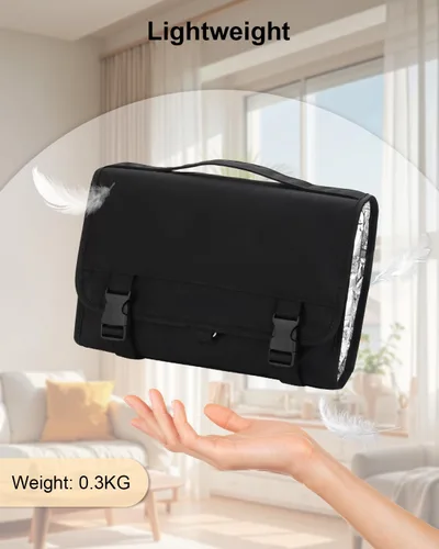 Miniatura 3 de TANTO Bolsa de transporte de viaje para secador de pelo, herramientas para el cabello, estuche organizador para Dyson impermeable, a prueba