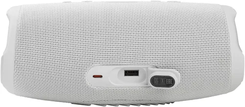 Miniatura 5 de JBL CHARGE 5 - Altavoz Bluetooth portátil con resistencia al agua (IP67) y carga USB de Powerbank, 20 horas de reproducción, JBL Partyboost (Blanco)