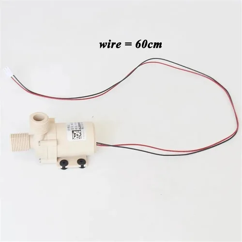 Miniatura 5 de DC 12V 24V (0-110 grados) Celsius Bomba de circulación de agua de grado alimenticio sin escobillas sumergible de gas solar calentador eléctrico