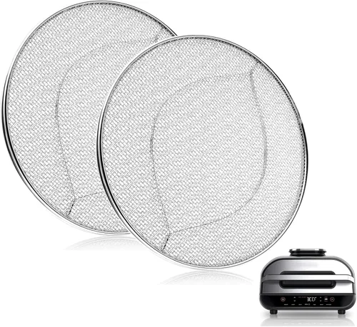 Miniatura 8 de Protector de salpicaduras de repuesto para freidora de aire Ninja Foodi FG551 Stainless Steel Splatter Screen Accessories for Ninja Foodi Smart XL