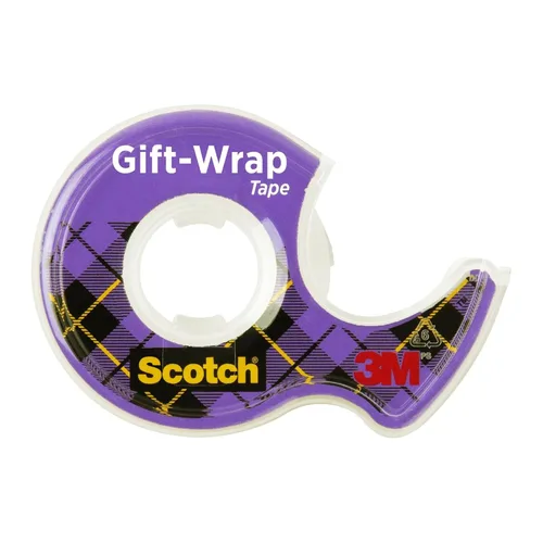 Miniatura 10 de Scotch Cinta para envolver regalo, invisible, 3/4 pulg. x 600 in., 2 rollos de cinta con dispensadores