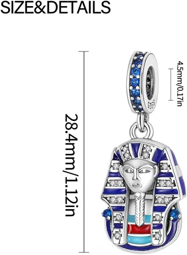 Miniatura 44 de KUNSIR Los abalorios se adaptan a pulseras Pandora para mujer, plata de ley 925, cuentas colgantes de joyería para niñas, dijes de feliz cumpleaños