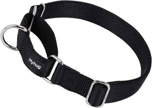 Miniatura 36 de Collar Hyhug Pets de nailon resistente, cómodo y seguro, para entrenamiento profesional, martingala, uso diario, para caminar, antiescape, para Azul