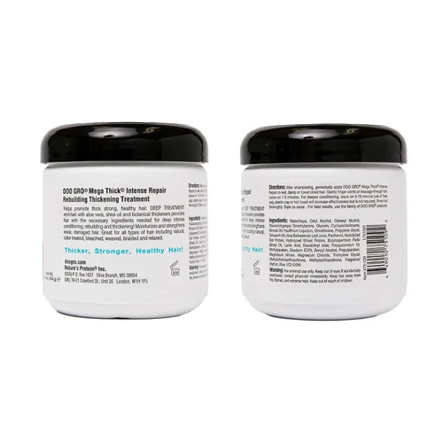 Miniatura 3 de Doo Gro Mega Thick Hair Care Bundle 4 piezas – Champú, acondicionador, loción para el crecimiento y tratamiento – Cabello más grueso, más fuerte