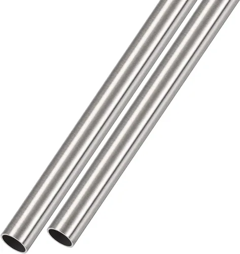 Miniatura 28 de METALLIXITY Tubo de acero inoxidable 304 (0.236 in de diámetro x 0.024 in de pared T x 11.811 in de largo), 2 piezas, tubo recto - para muebles
