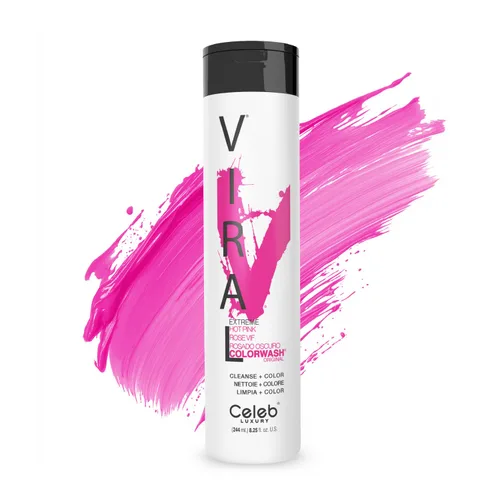 Miniatura 28 de Celeb Luxury Colorwash Color Depositing Shampoo - Color Refresher, Vegan Hair Dye, Bondfix Bond Rebuilder, Viral and Gem Lites Rubí