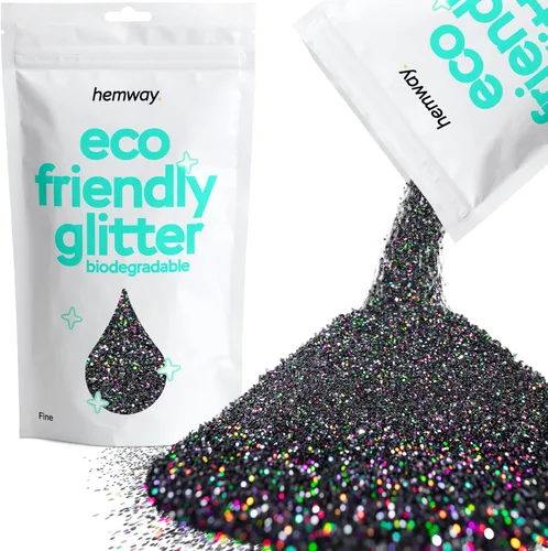 Miniatura 94 de Purpurina biodegradable, holográfica plateada, 3.5 onzas, respetuosa con el medio ambiente, extra gruesa, bioecológica, vegana para festivales