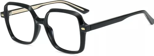 Firmoo Lentes de bloqueo de luz azul para mujeres/hombres, antifatiga ocular, lentes de computadora con marco cuadrado