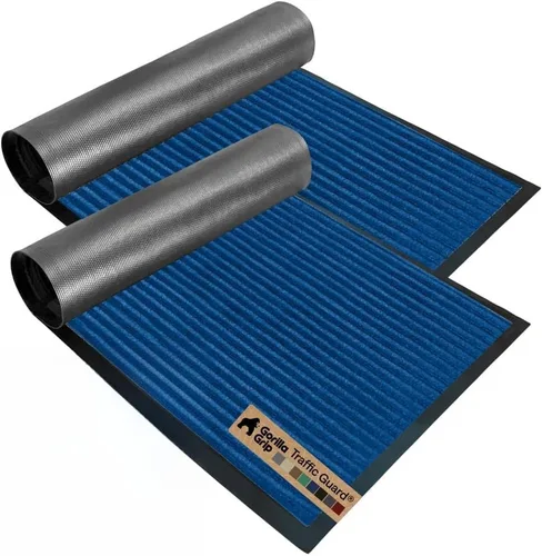 Miniatura 29 de Gorilla Grip - Tapete afelpado original de goma con perfil bajo, resistente, duradero, impermeable y fácil de limpiar para interior y exterior