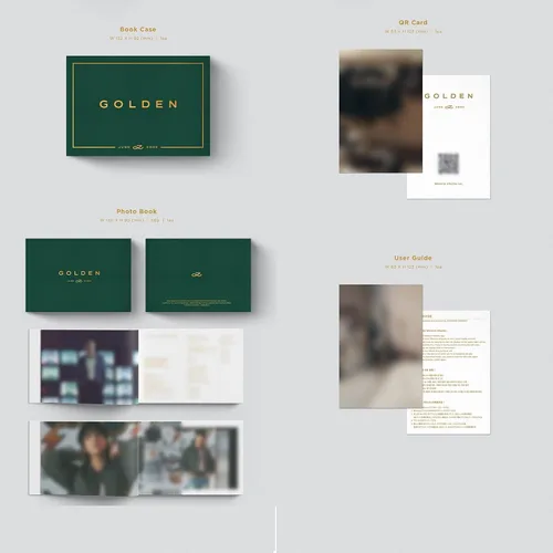 Miniatura 5 de (WEVERSE ALBUMS Ver.) JUNGKOOK [ORO] Álbum K-POP SELLADO