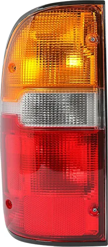Miniatura 2 de ECOTRIC Luz trasera compatible con la lámpara de camión Toyota Tacoma 1995-2000, luz trasera de freno de señal trasera del lado izquierdo