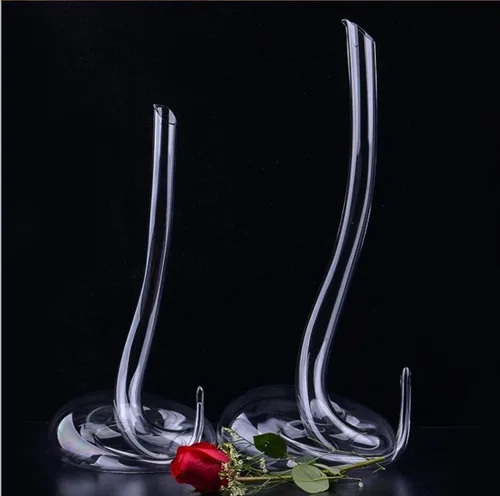 Miniatura 6 de Decantador de vino Cobra 100% de cristal soplado a mano, jarra creativa en forma de serpiente jarra de vino tinto..