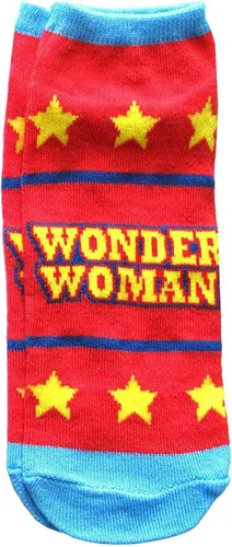 Miniatura 6 de Hyp DC Comics Wonder Woman Classic Juniors 5 Pack Low Cut Ankle Socks (4-10)