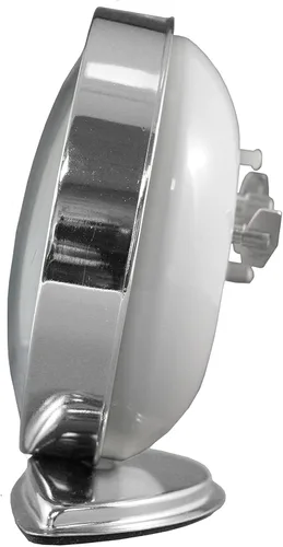 Miniatura 4 de La Crosse Technology 24014, reloj despertador a cuerda, campana fuerte, cromado, Cromo, Plateado, 1