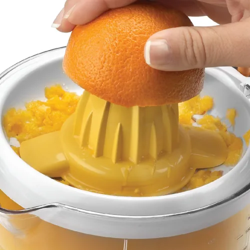 Miniatura 8 de Exprimidor de cítricos Black & Decker de color blanco de 34 onzas modelo CJ625