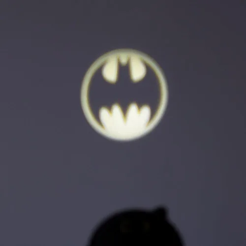 Miniatura 2 de Kurt Adler Proyector de señal de murciélago Batman de 14 pulgadas, color negro