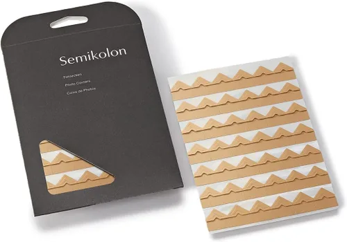 Miniatura 11 de Semikolon - Esquinas autoadhesivas para álbumes, 252 piezas, color plateado Plata