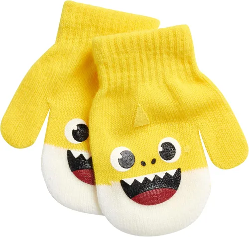 Miniatura 4 de Nickelodeon Guantes de tiburón para bebé, paquete de 4 guantes de invierno o manoplas (2-7)