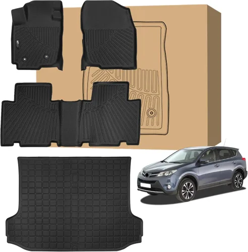 Miniatura 32 de Tapetes de suelo Peleus para Mercedes-Benz Sprinter 2500/3500 2025-2019, solo para furgoneta de carga, forros personalizados de goma TPE para todo