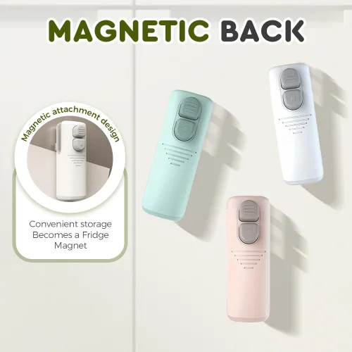 Miniatura 3 de Mini sellador de bolsas 3 en 1, cortador y sellador de bolsas recargable actualizado 2026 para bolsas de chips, sellador a presión doméstico