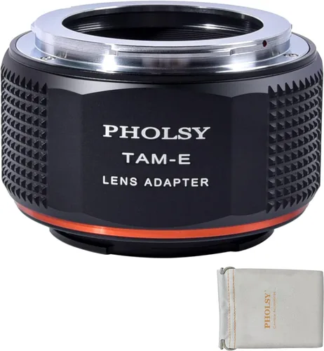 Miniatura 17 de PHOLSY Adaptador de Lente de Enfoque Manual Compatible con Lentes Canon EOS EF a Cámara de Montura E Compatible con Sony a1 a9ii a7S iii/ii, a7R