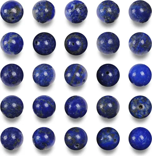 Miniatura 18 de Cuentas de apatita para hacer joyas 0.236 in Cuentas redondas de piedra para pulseras piedra de jaspe natural 60pcs/Strand