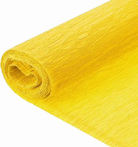 MECCANIXITY Papel crepé, 7.9 pies de largo y 20 pulgadas de ancho, rollo de papel crepé de albaricoque para decoración de fiestas, suministros de