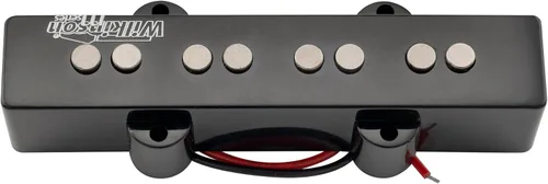 Miniatura 5 de Wilkinson M-series WOJB Variable Gauss Alnico 5 Jazz Bass Bridge Pickup tono vintage para bajo eléctrico estilo JB de 4 cuerdas, negro Puente