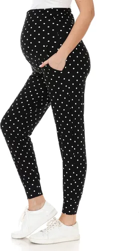 Miniatura 219 de Leggings Depot Pantalones de maternidad para mujer, sobre el vientre, pantalones deportivos casuales para descansar
