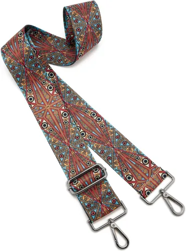 Miniatura 62 de ZOOEASS Hebillas de níquel Correa ancha para el hombro ajustable de repuesto para cinturón de pistola, hebilla de guitarra estilo bandolera