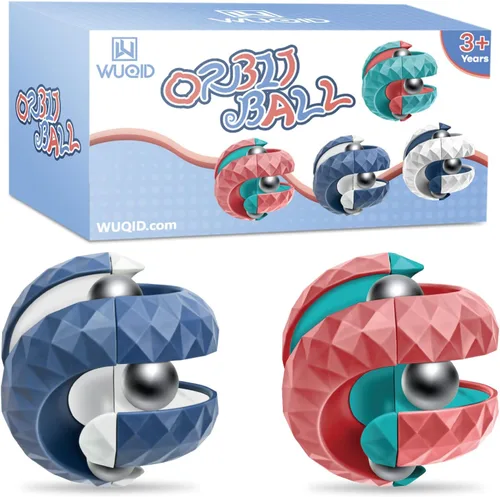 Miniatura 16 de Orbiit - Juguete de bola de rompecabezas Infinitycube, juguete giratorio, circuito infinito de cambio inverso, juegos de rompecabezas novedosos
