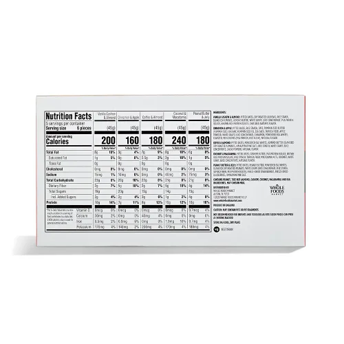 Miniatura 2 de 365 by Whole Foods Market, Chewy Protein Bites - Paquete variado, 1.58 onzas (paquete de 5)